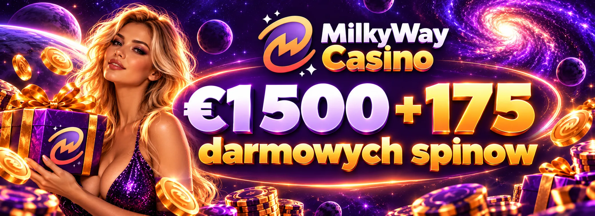 €1 500 + 175 darmowych spinów